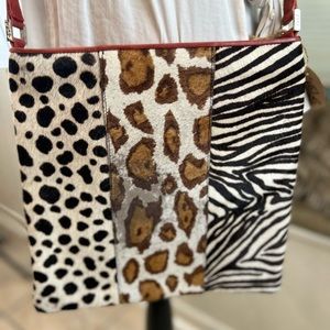 Rafe New York Large Animal Hair Bag